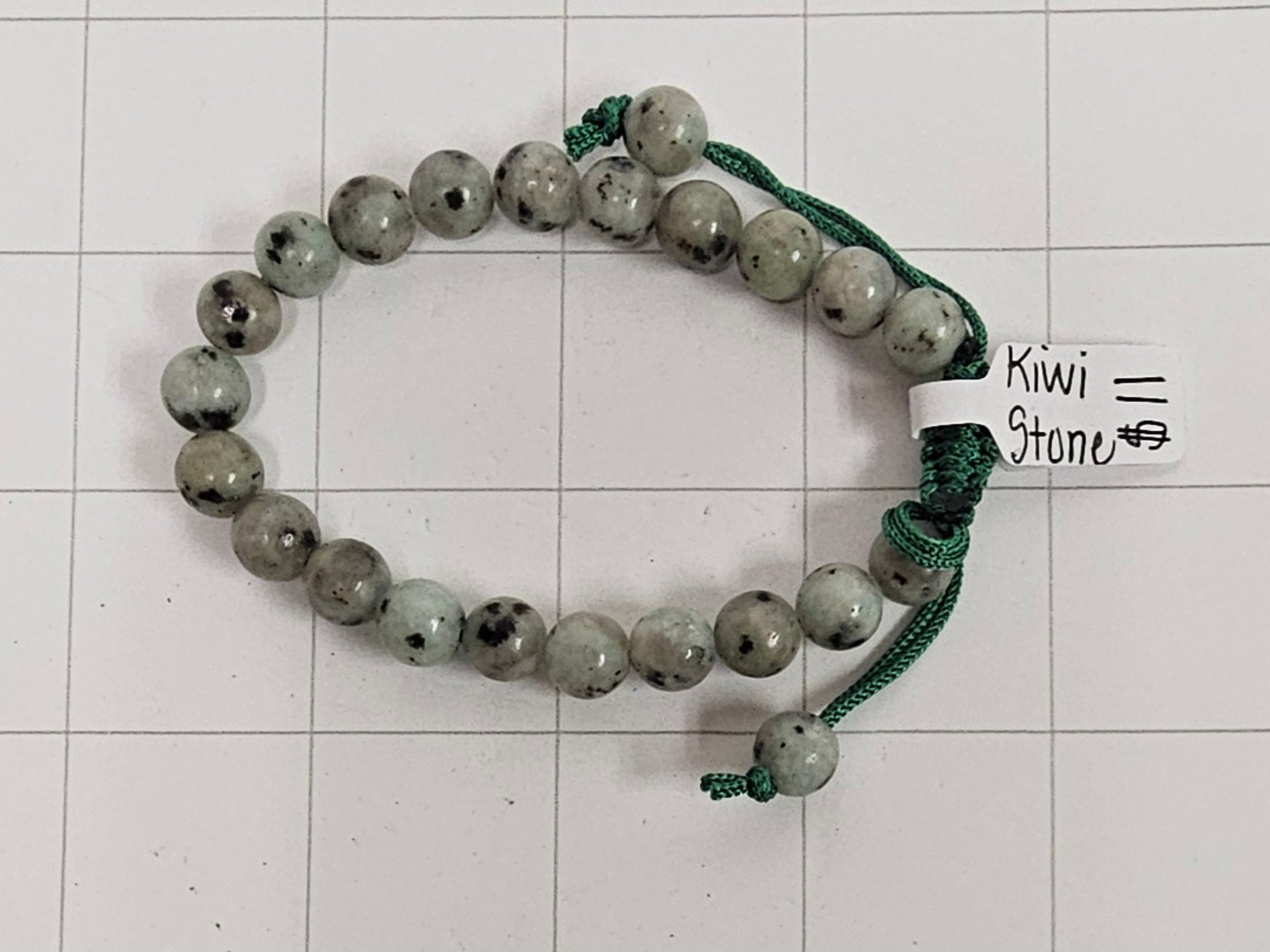 Kiwi Stone Bracelet
