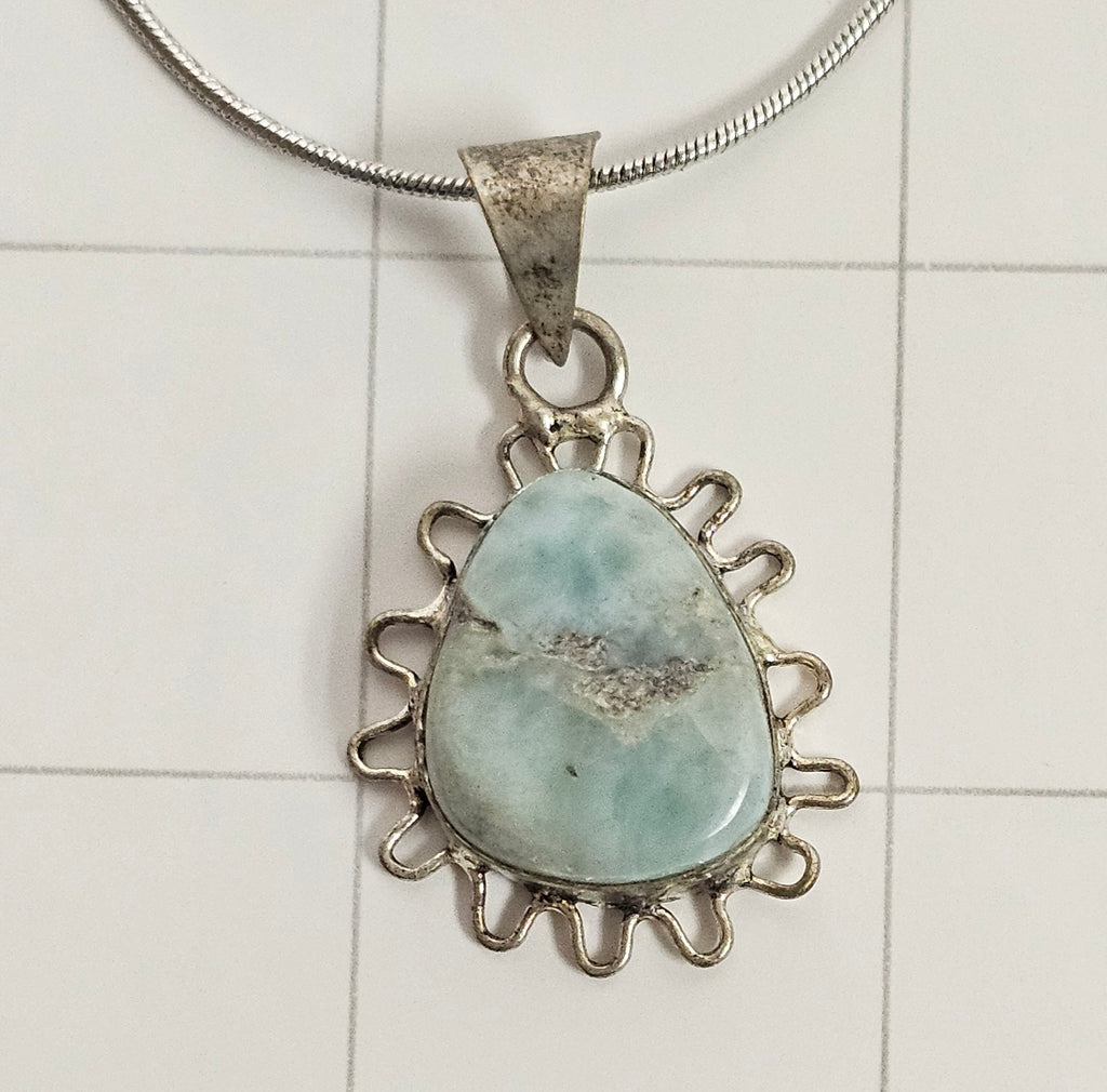 Kiwi Stone Necklace