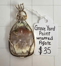 Graveyard Point Agate Pendant