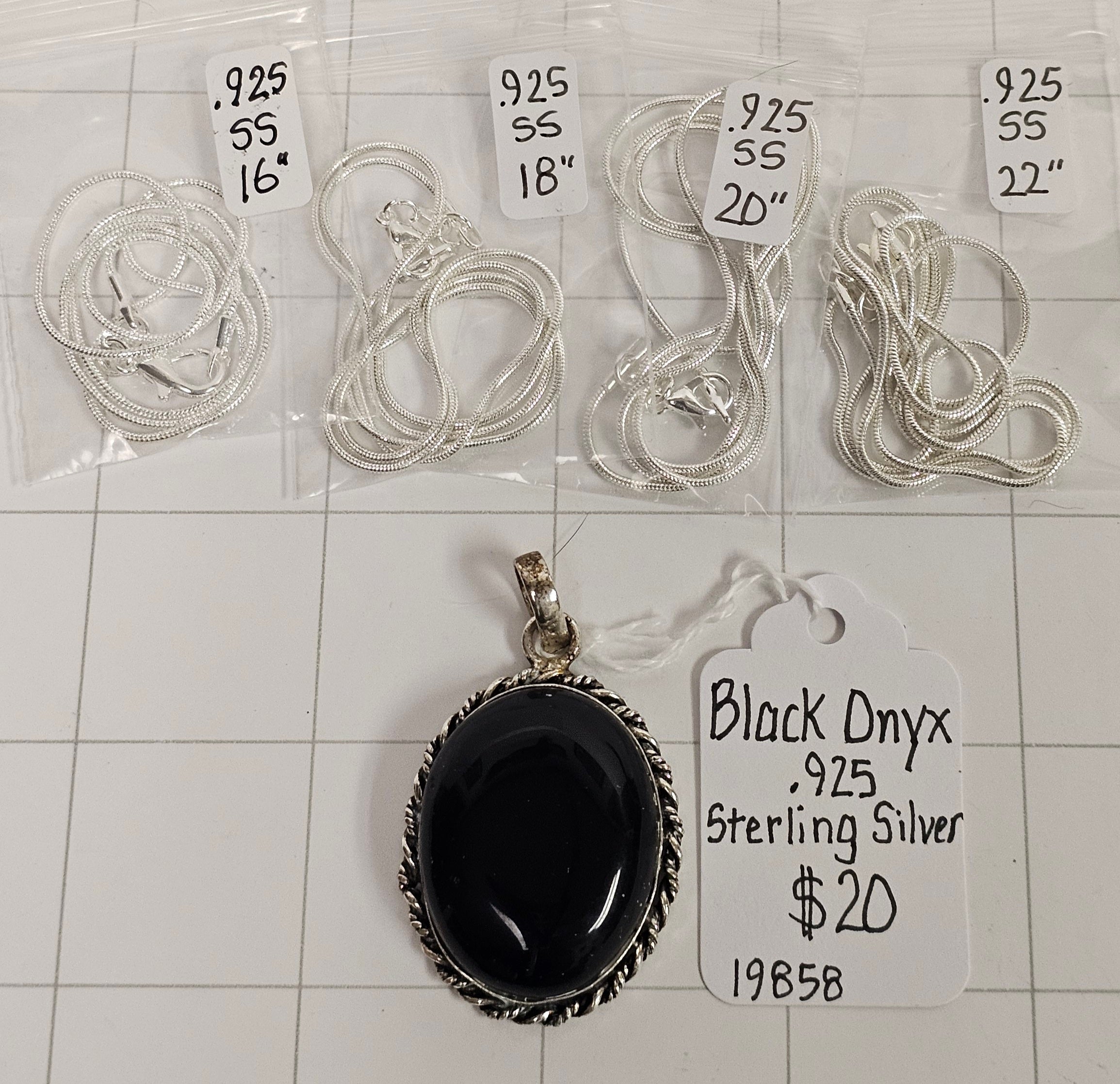 Black Onyx Necklace