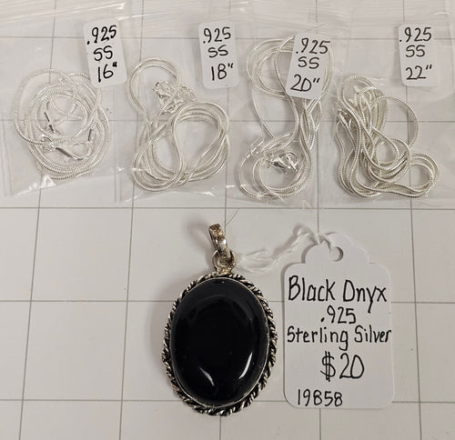 Black Onyx Necklace