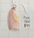 Peruvian Pink Opal pendant