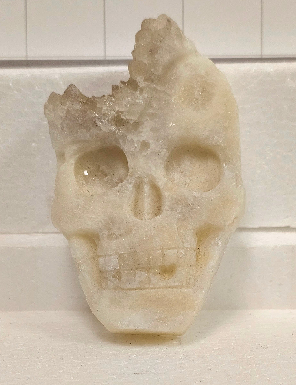 Crystal Quartz Skull