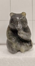 Labradorite carved Bear