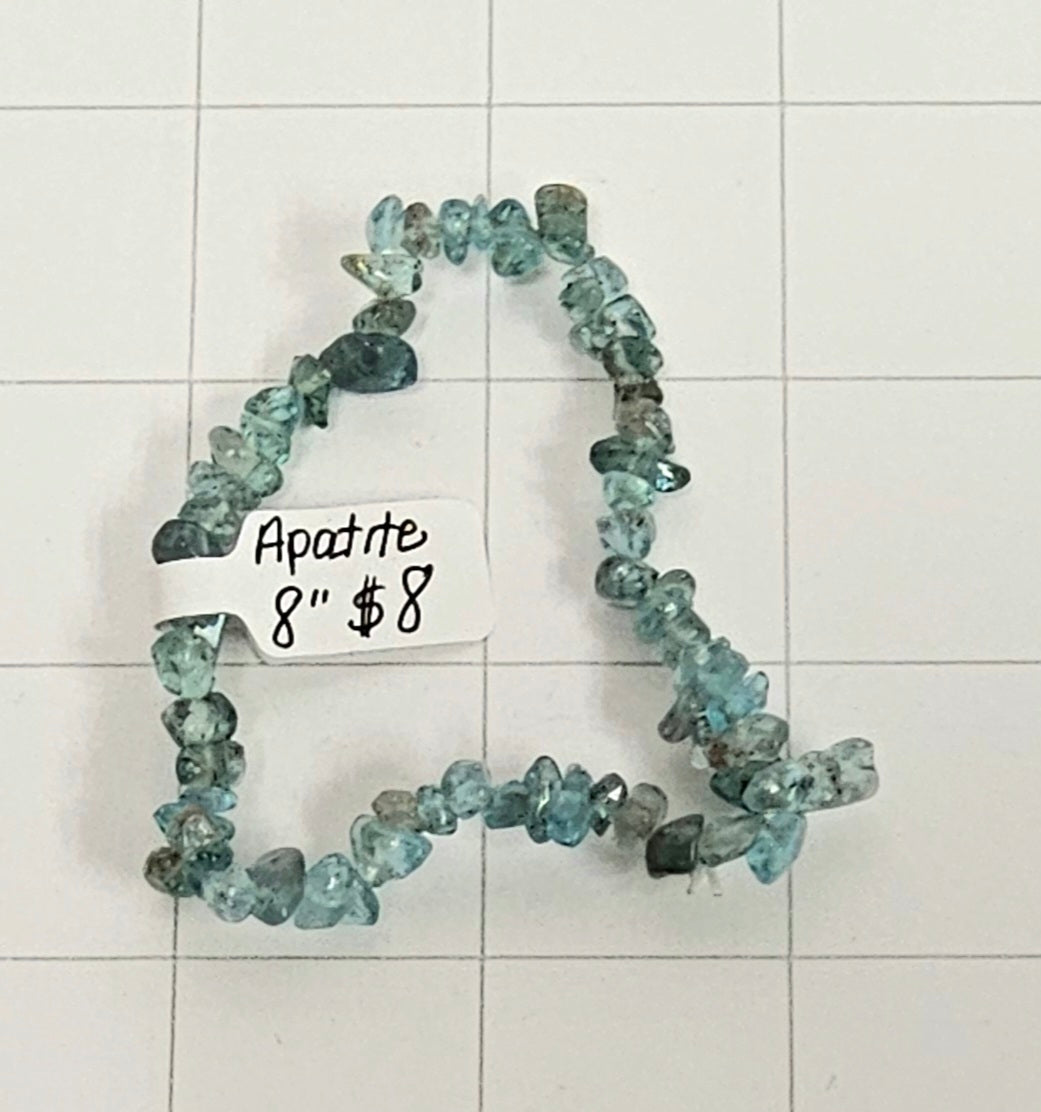 Apatite chip Bracelet