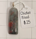 African Chicken Blood Pendant
