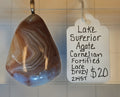 Lake Superior Agate Pendant