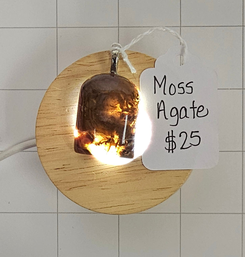 Moss Agate Pendant