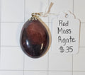 Red Moss Agate Pendant