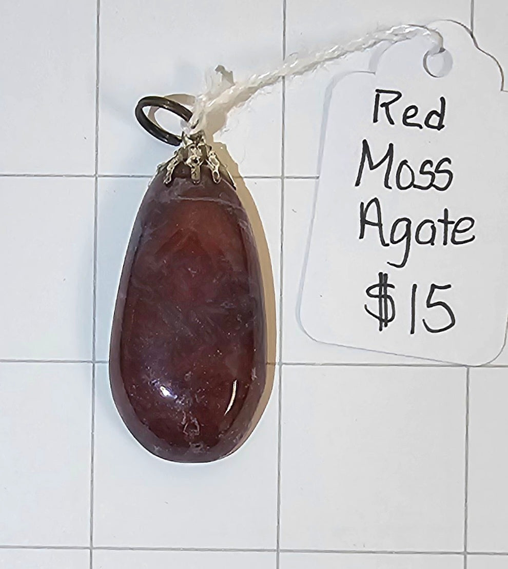 Moss Agate Pendant