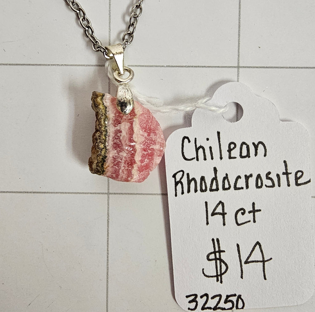 Rhodocrosite slab