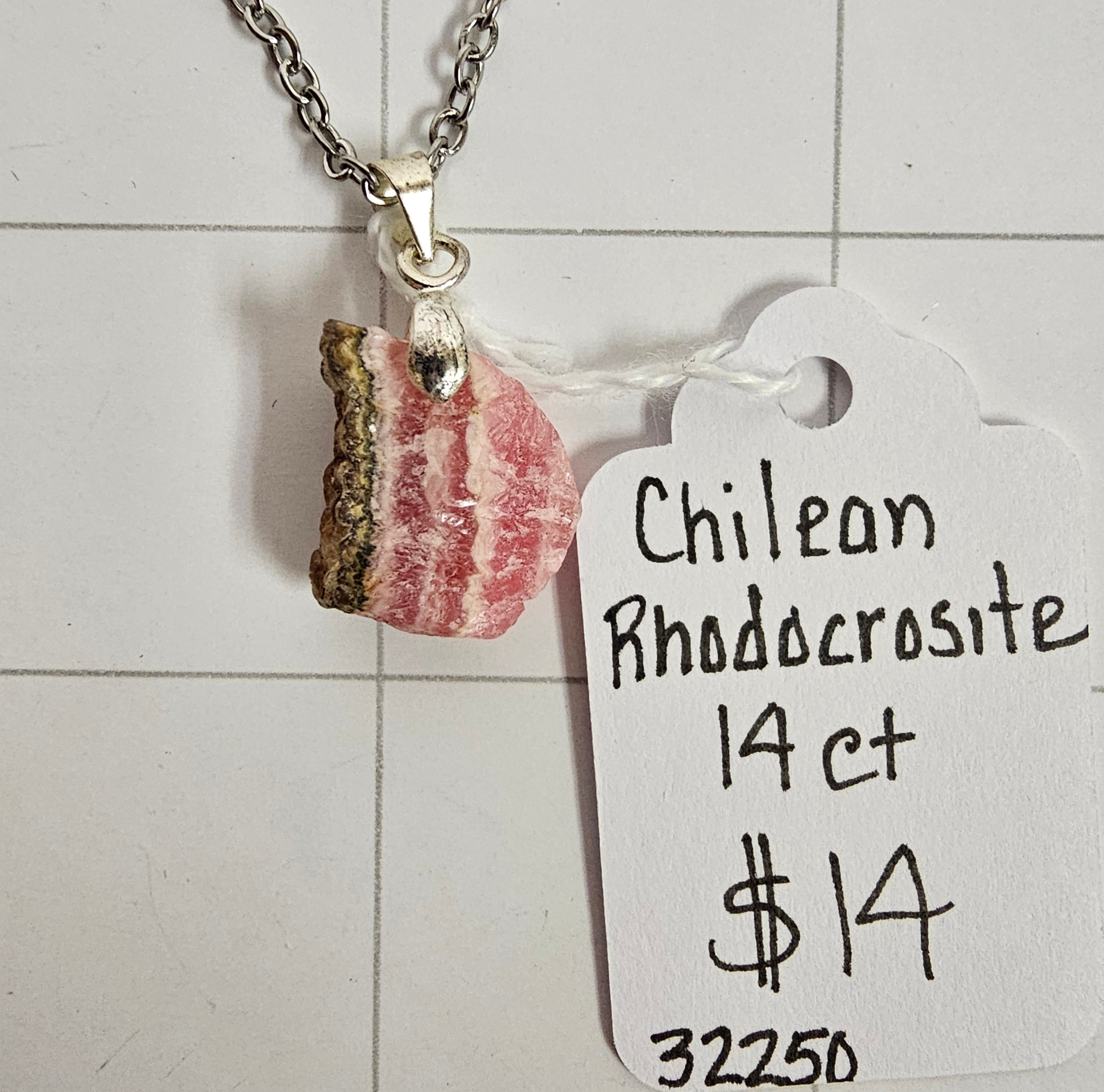 Rhodocrosite slab