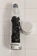 Obsidian in Roller Bottle