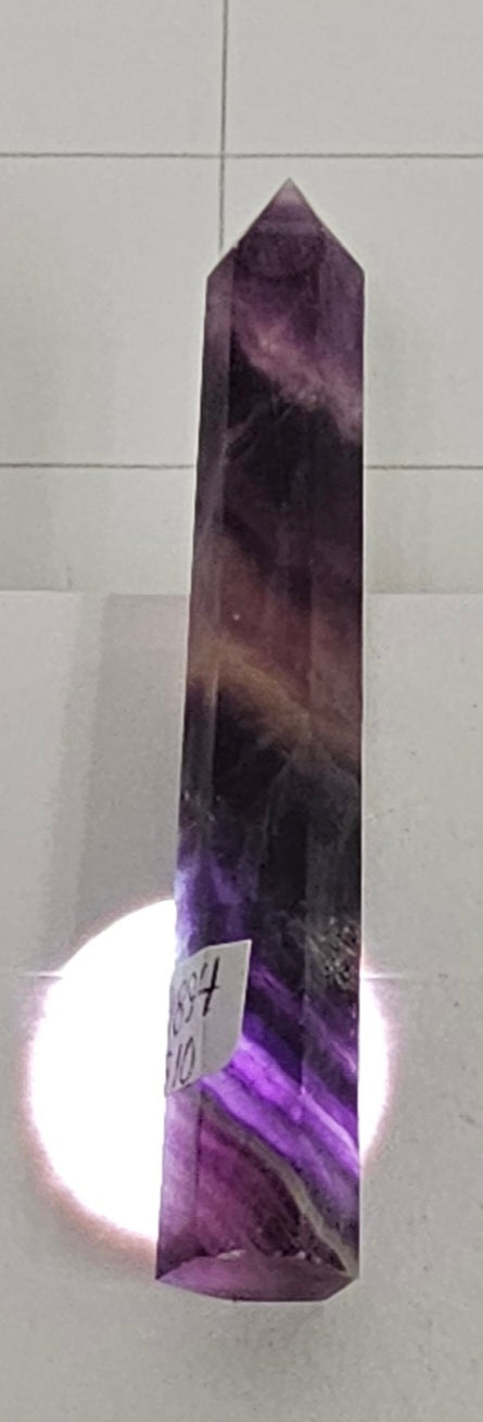 Fluorite obelisk