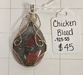 African Chicken Blood Pendant