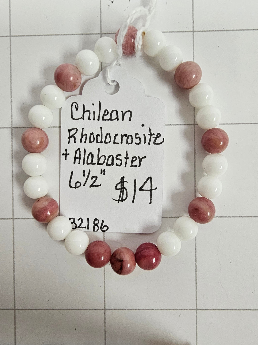 Rhodocrosite slab