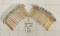 Aquamarine Hair Combs