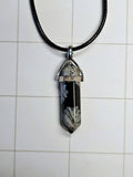Snowflake Obsidian Necklace