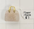 Flower Agate Collectible Purse