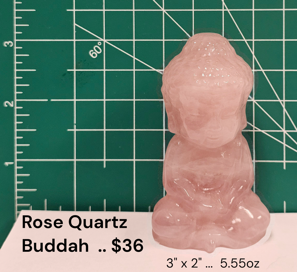 Rose Quartz Buddah