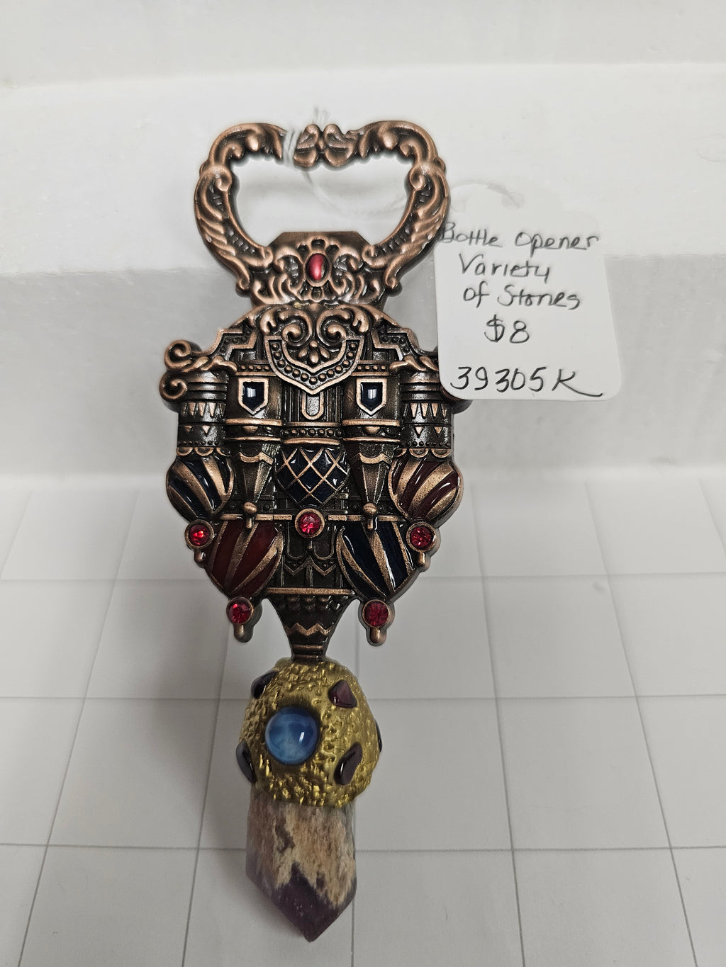 Bottle opener w/ Amethyst