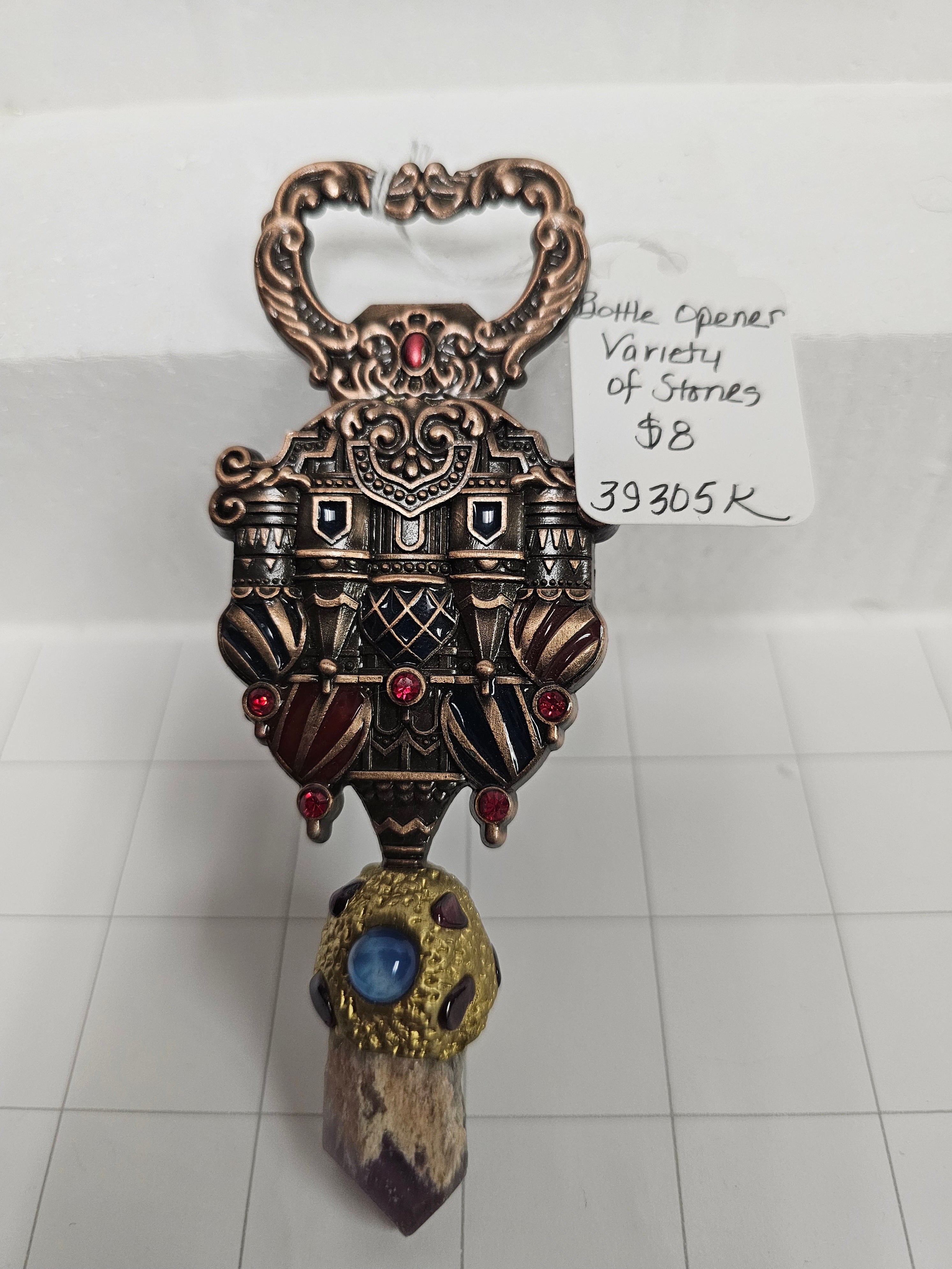 Bottle opener w/ Amethyst