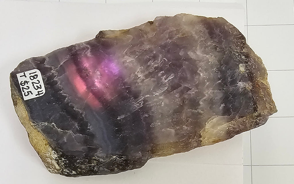Fluorite slab