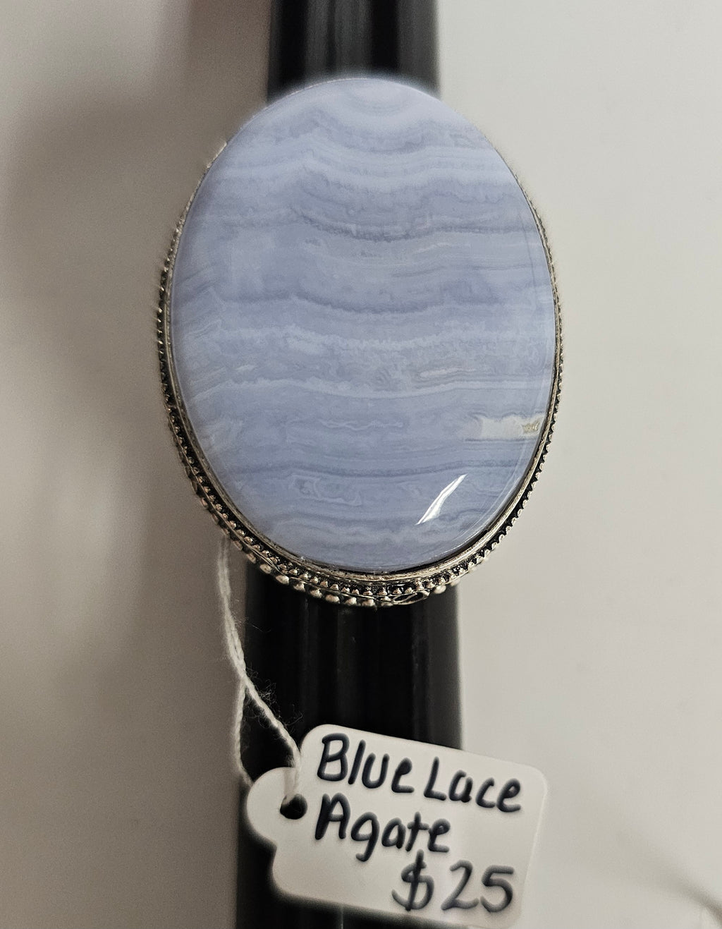 Blue Lace Agate Ring