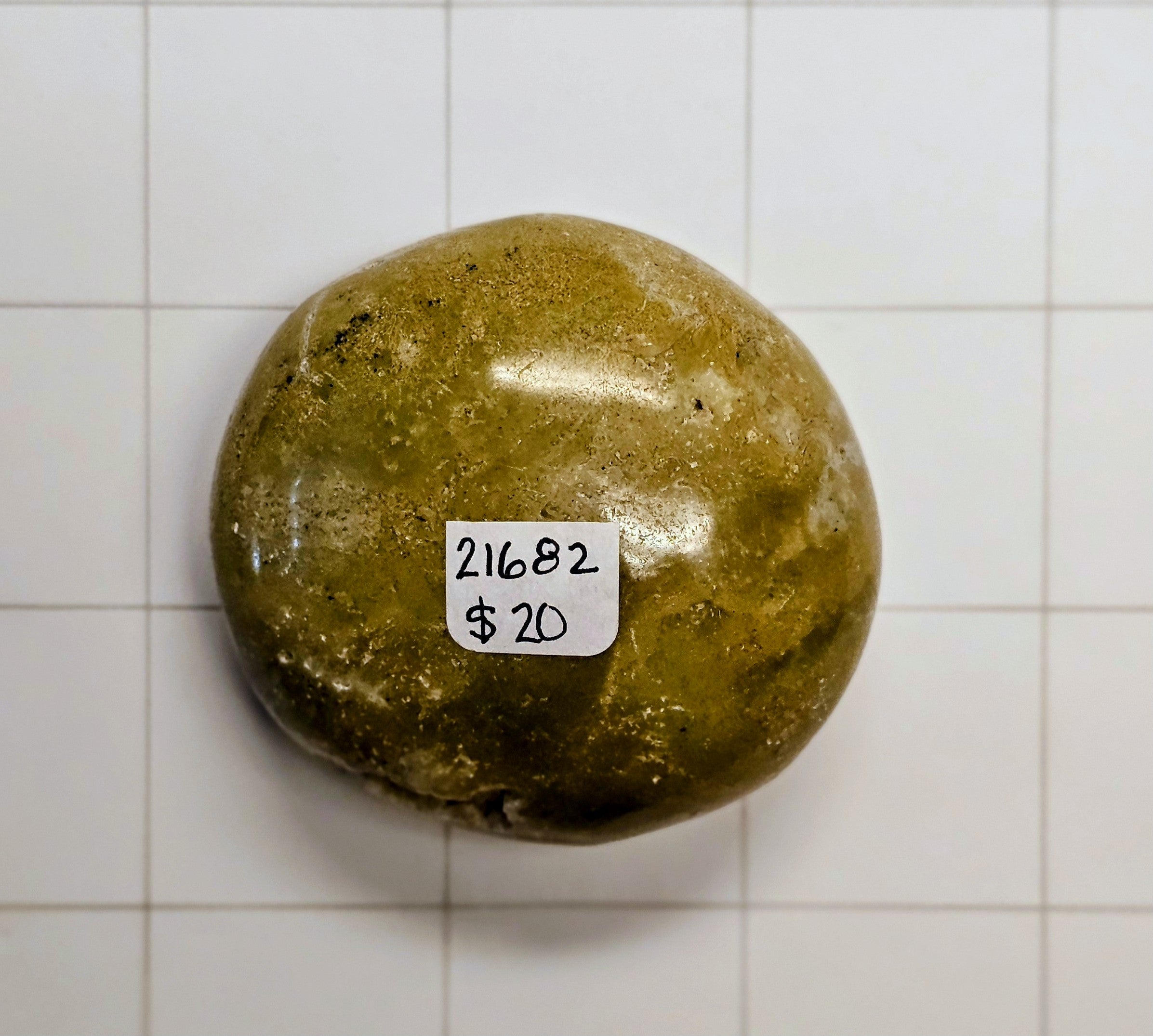 Green Opal Palm Stone