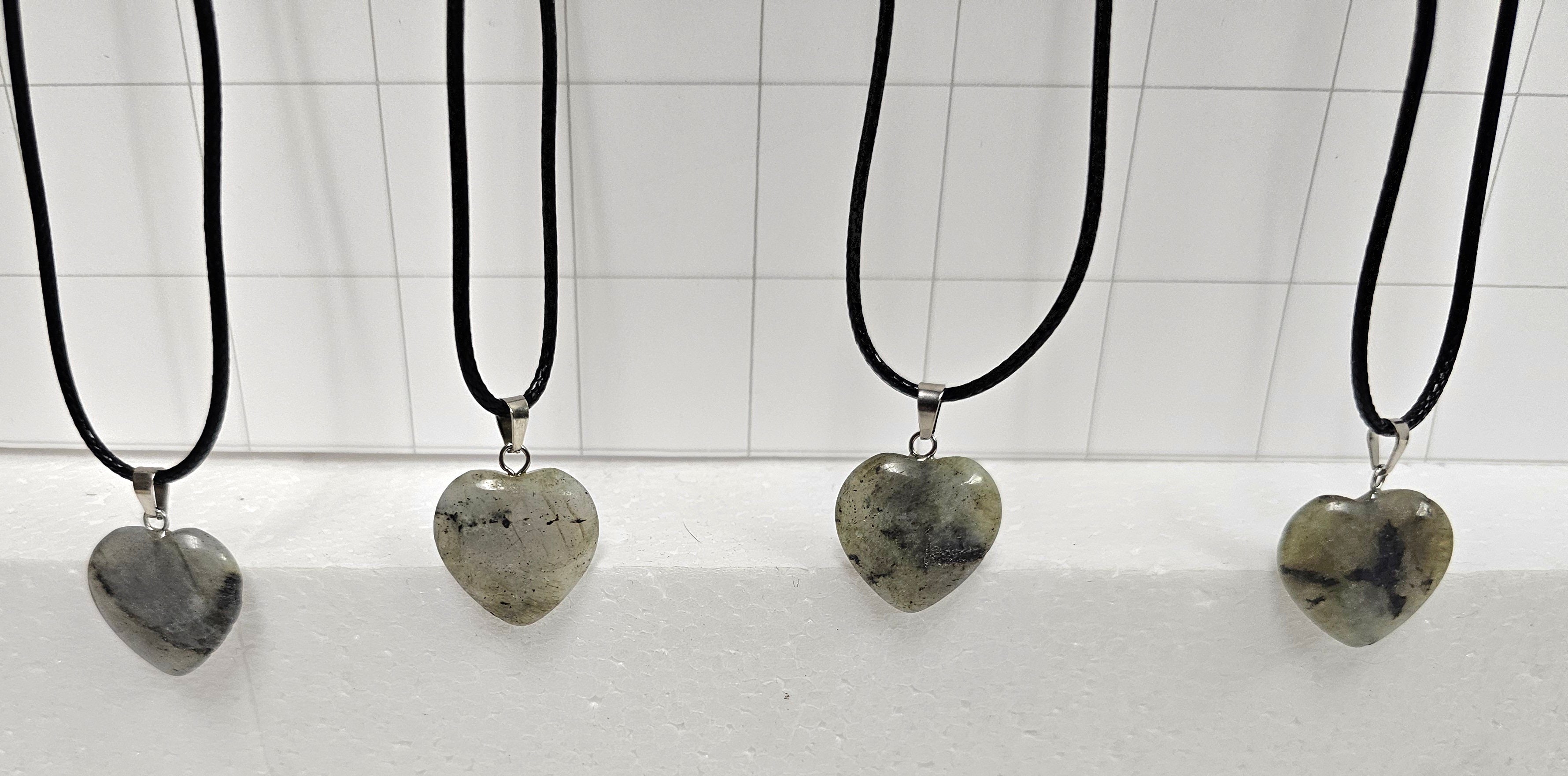 Labradorite Heart Necklace