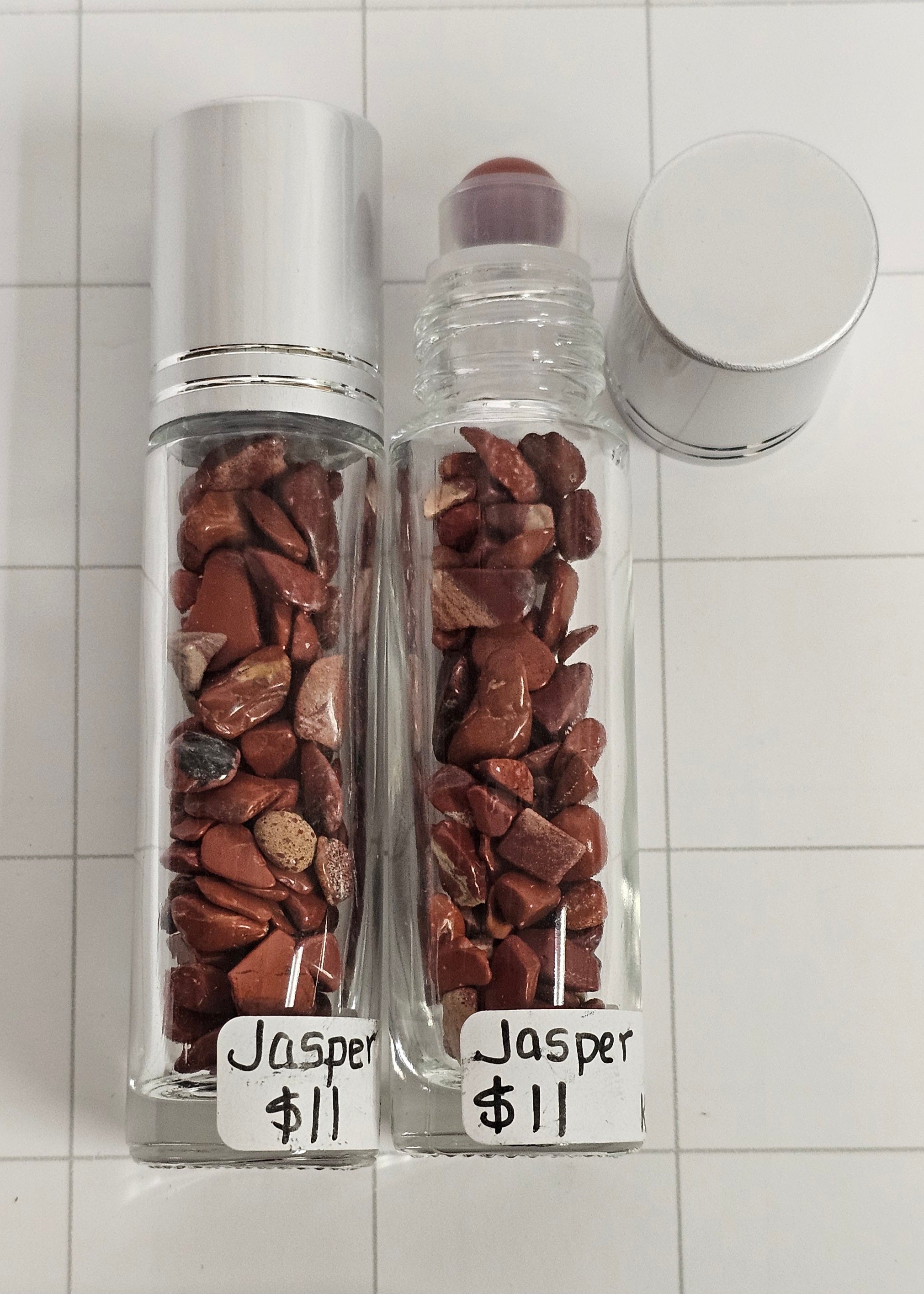 Red Jasper in Roller Bottle