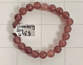 Strawberry Quartz Bracelet