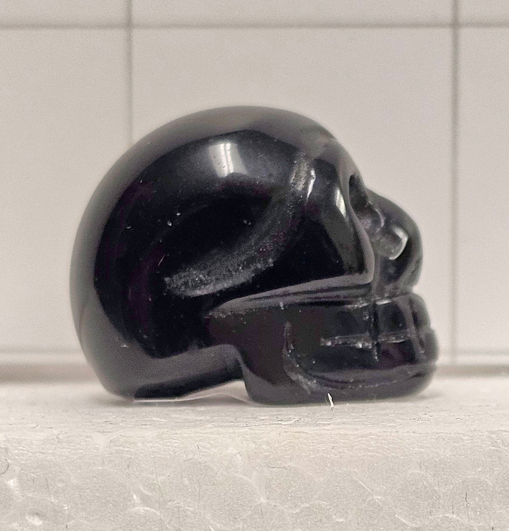 Small Obsidian Skull