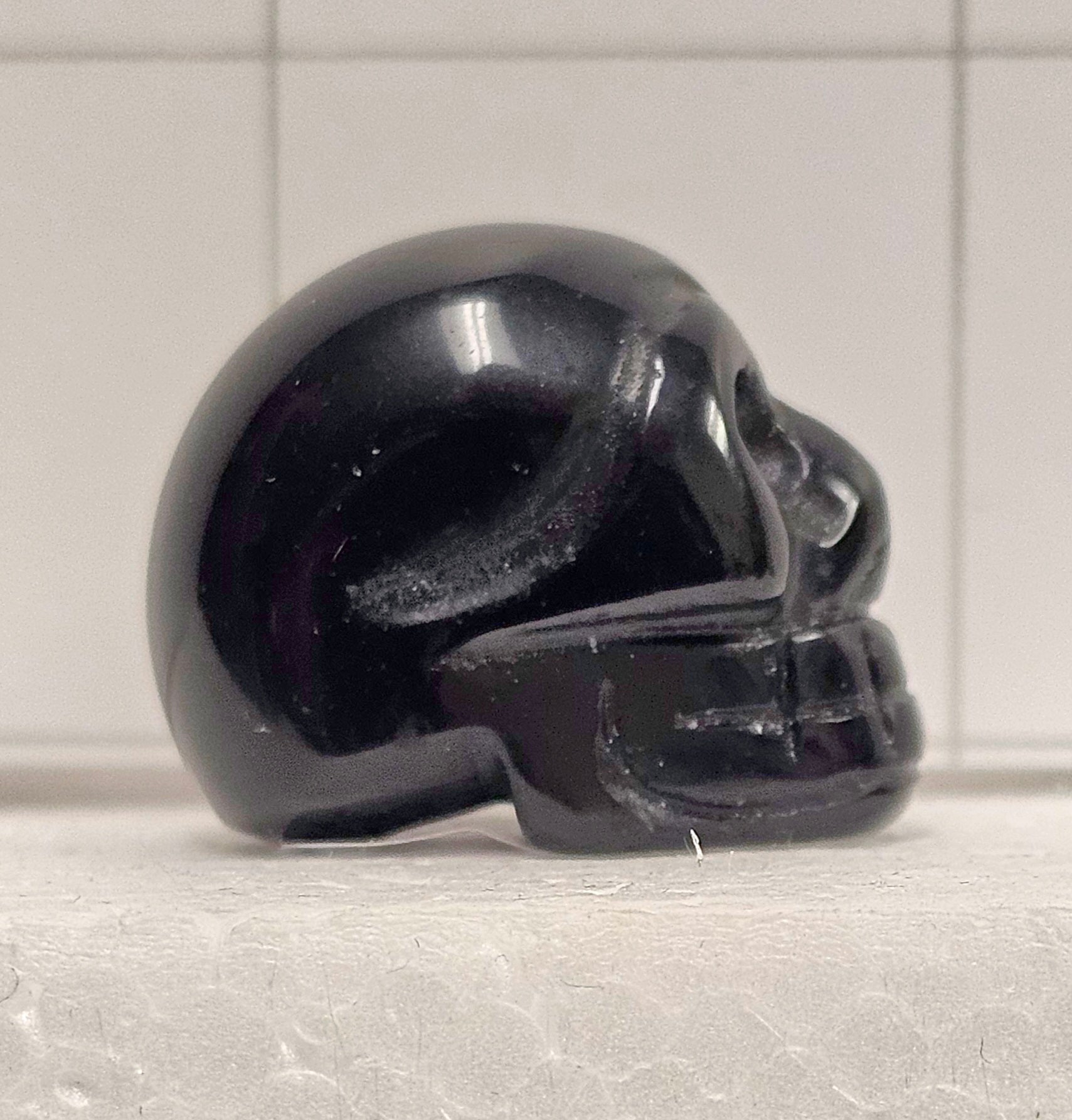 Small Obsidian Skull