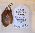 Lake Superior Agate Pendant