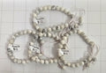 Howlite adjustable Bracelet