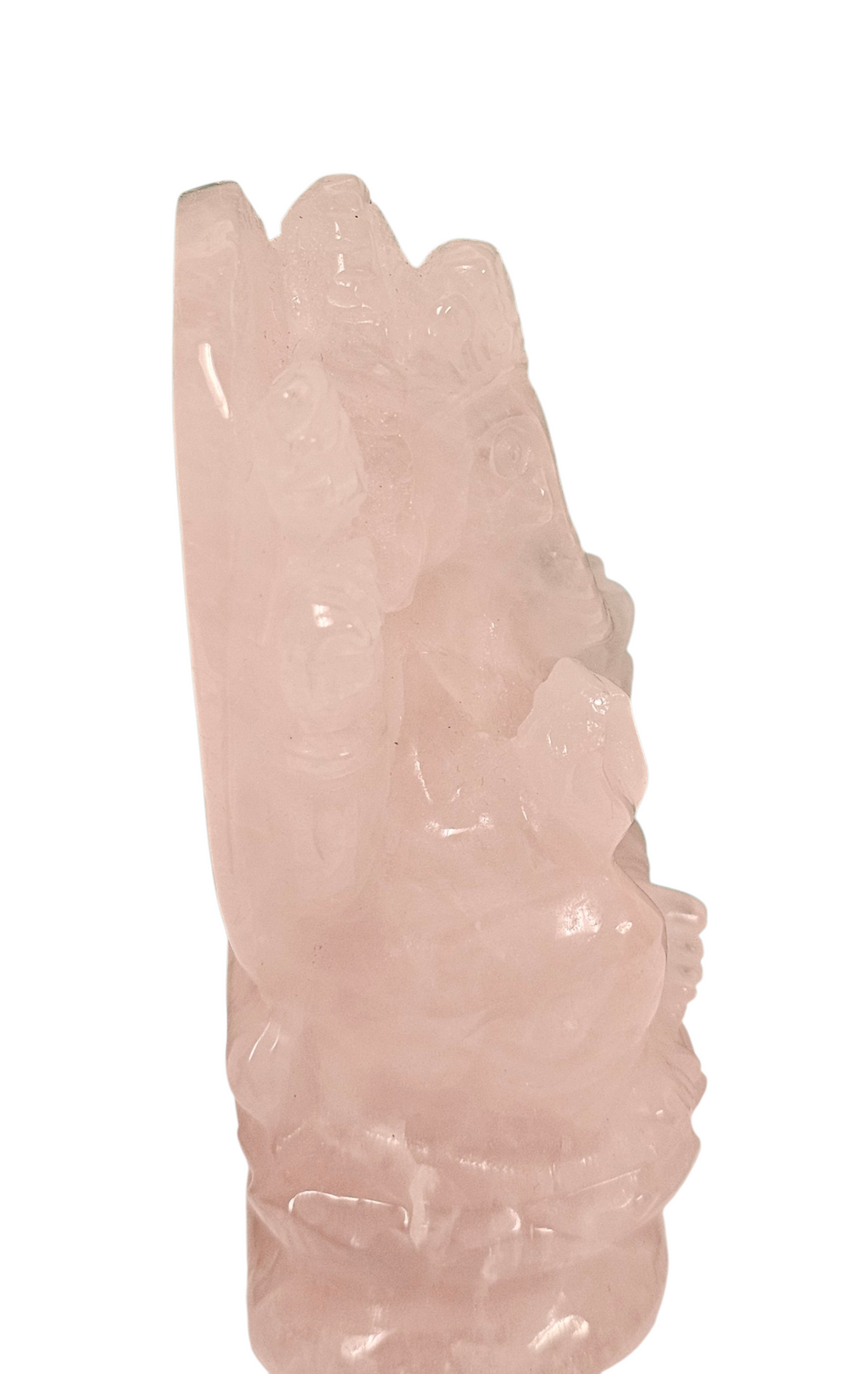Rose Quartz Ganesha