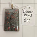 African Chicken Blood Pendant