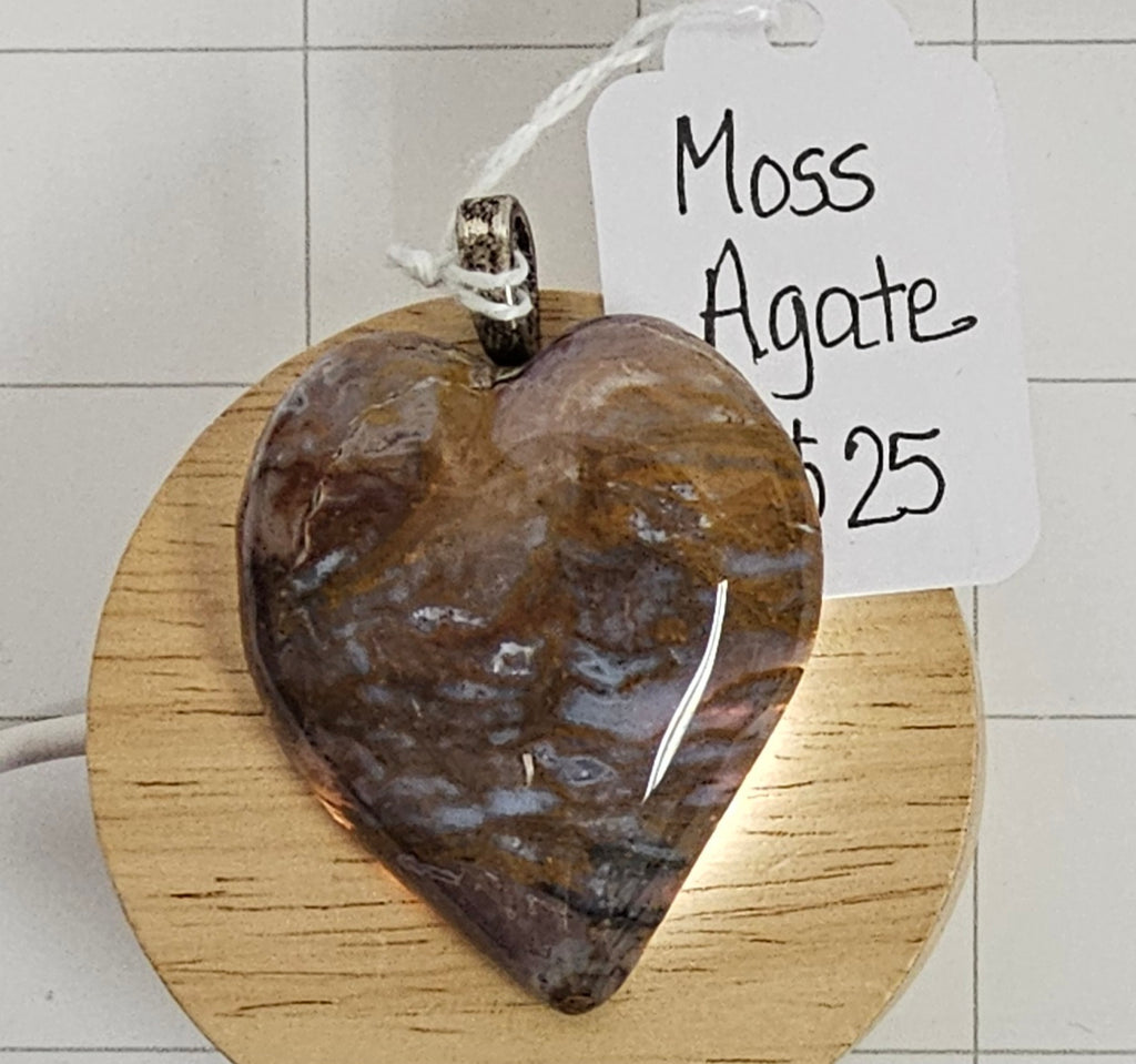 Moss Agate Pendant