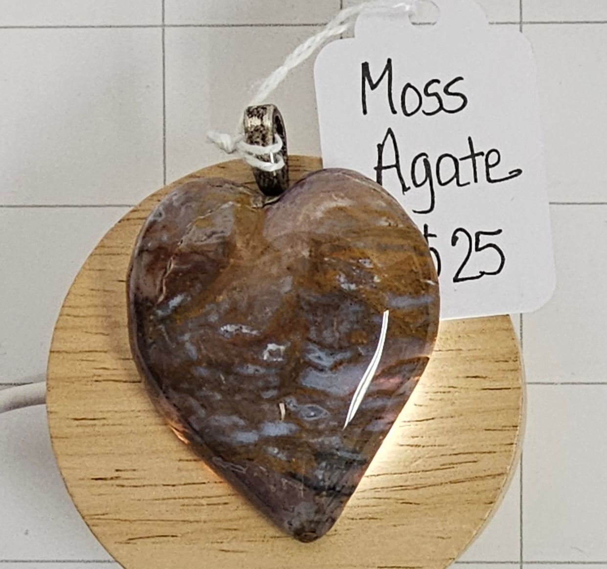 Moss Agate Pendant