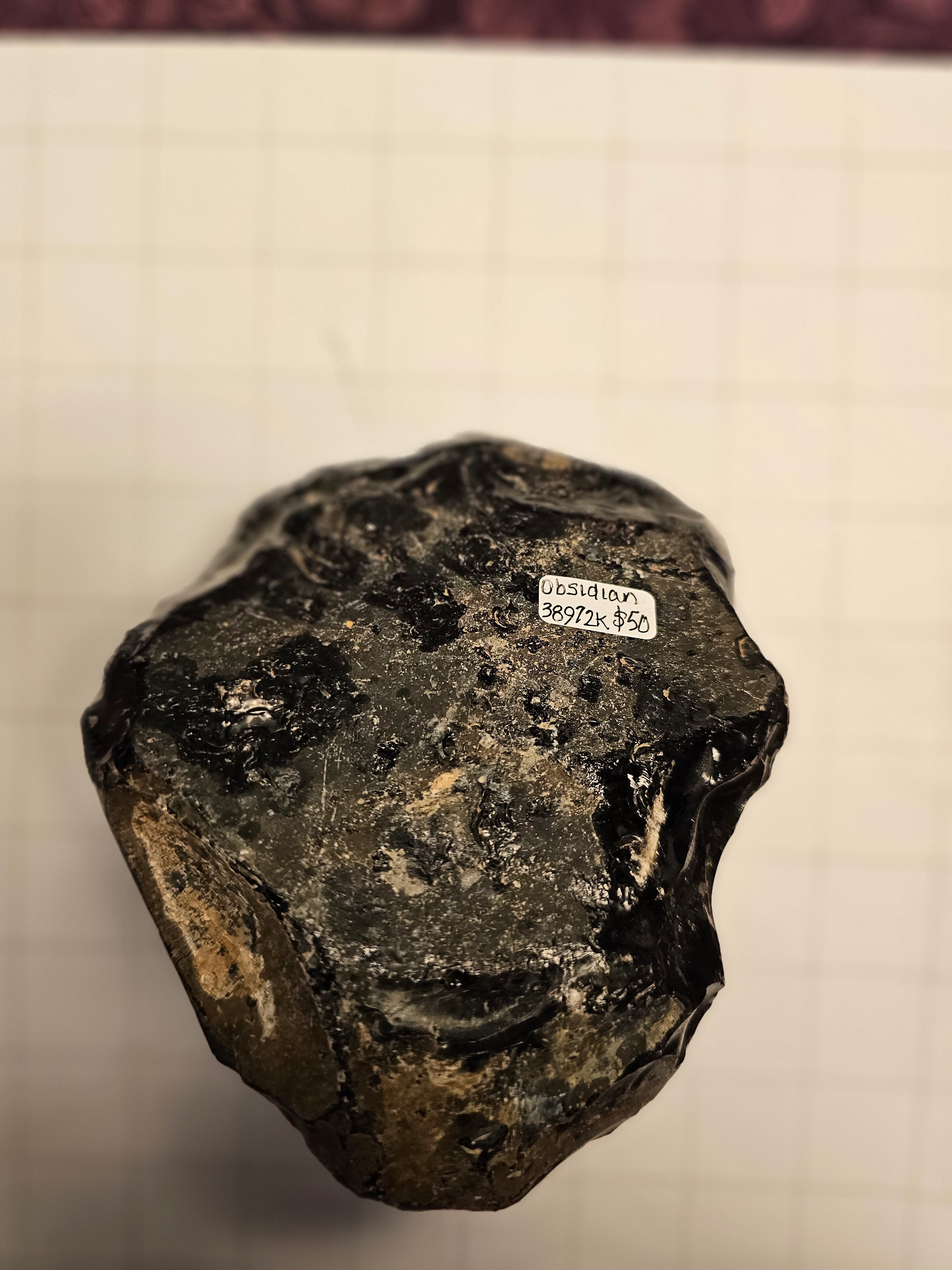 Large Raw Obsidian