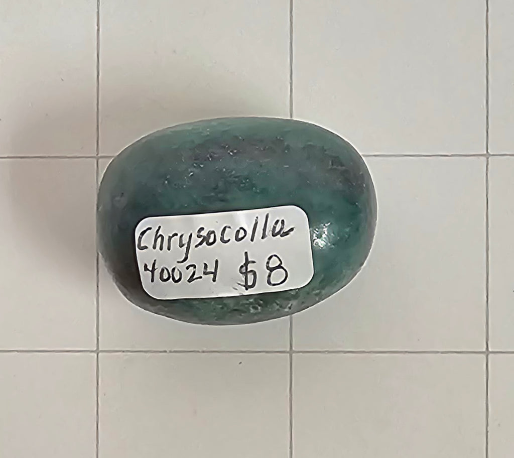 Chrysocolla tumble