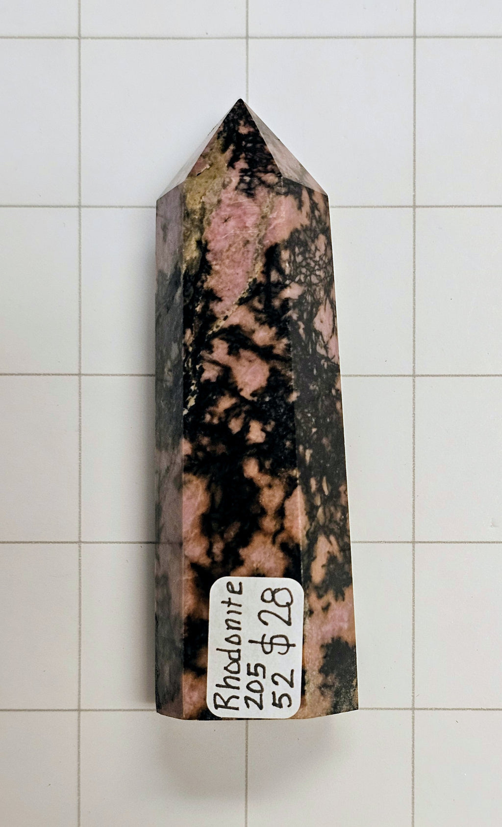 Rhodonite Obelisk