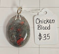 African Chicken Blood Pendant