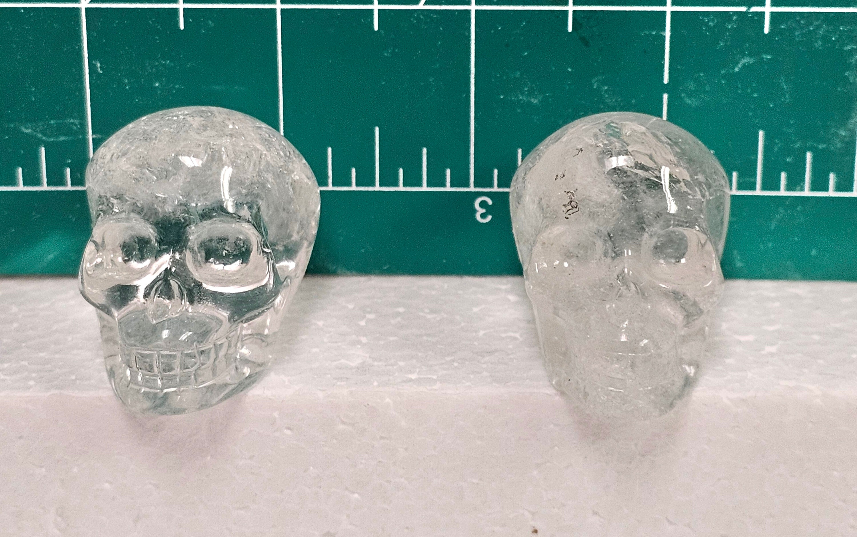 Crystal Quartz Skull