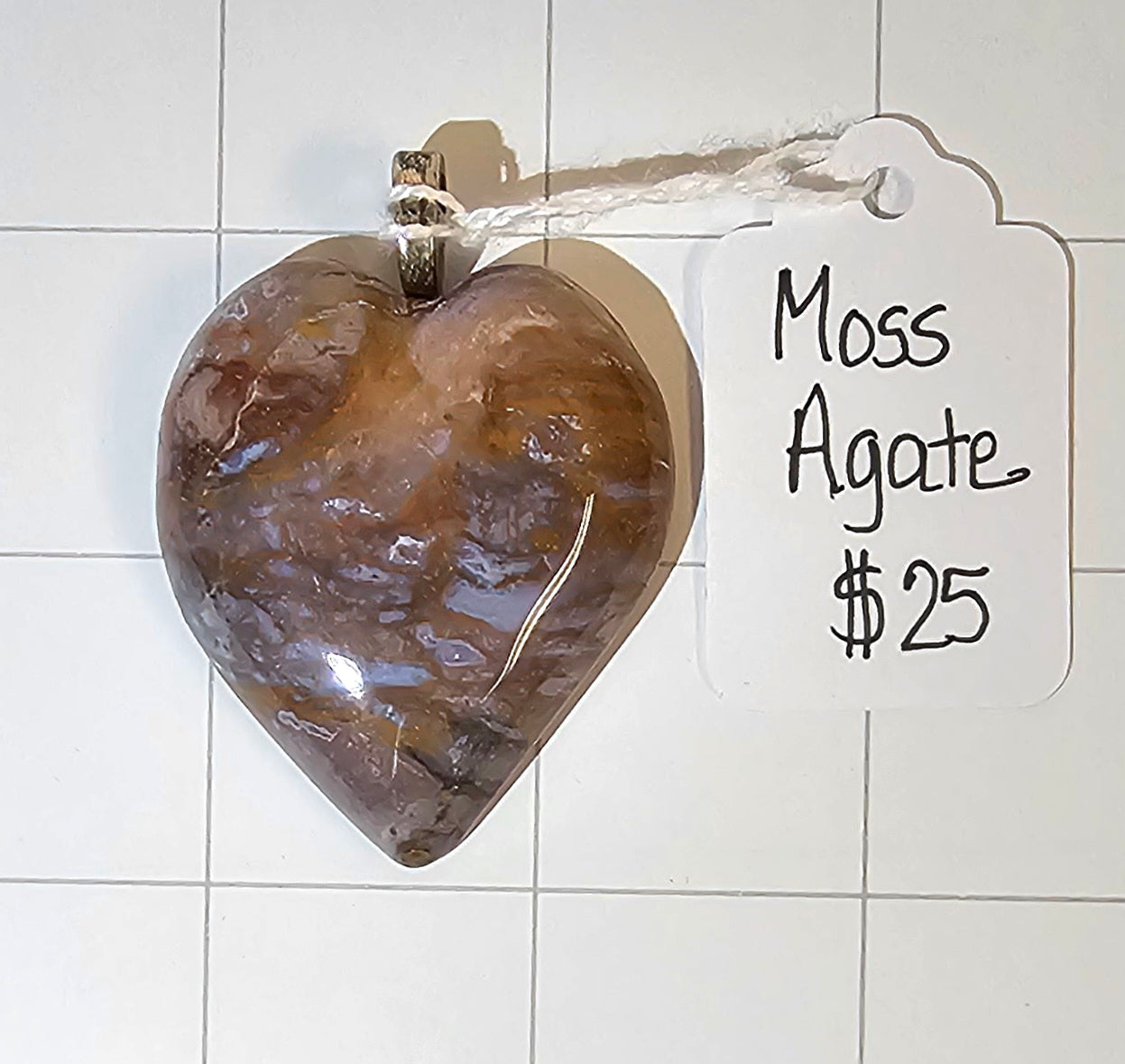Moss Agate Pendant