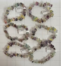 Fluorite chip Bracelets