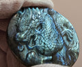 Labradorite carved Dragon