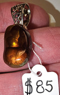 Fire Agate Pendant