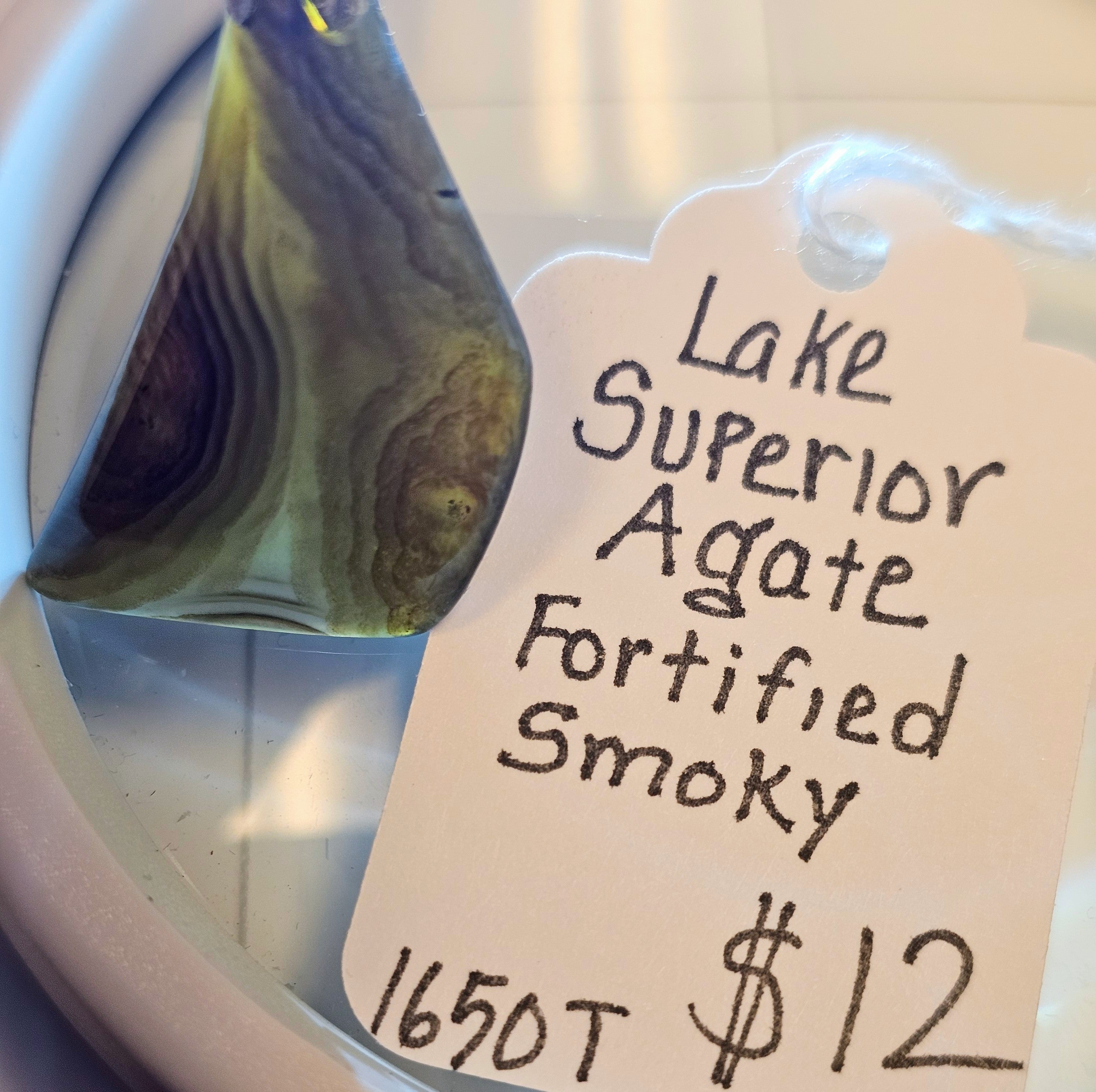 Lake Superior Agate Pendant